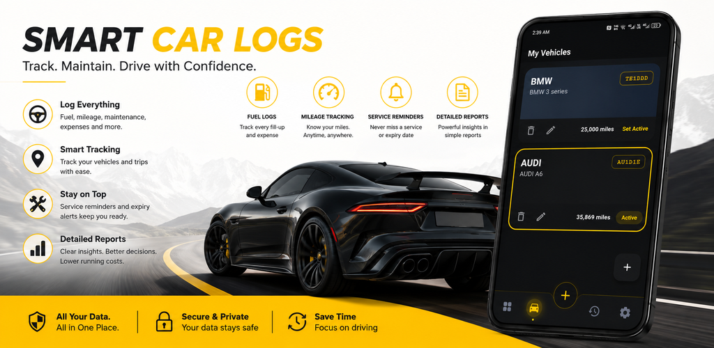 Car Log Vehicle Expense and Fleet Tracker